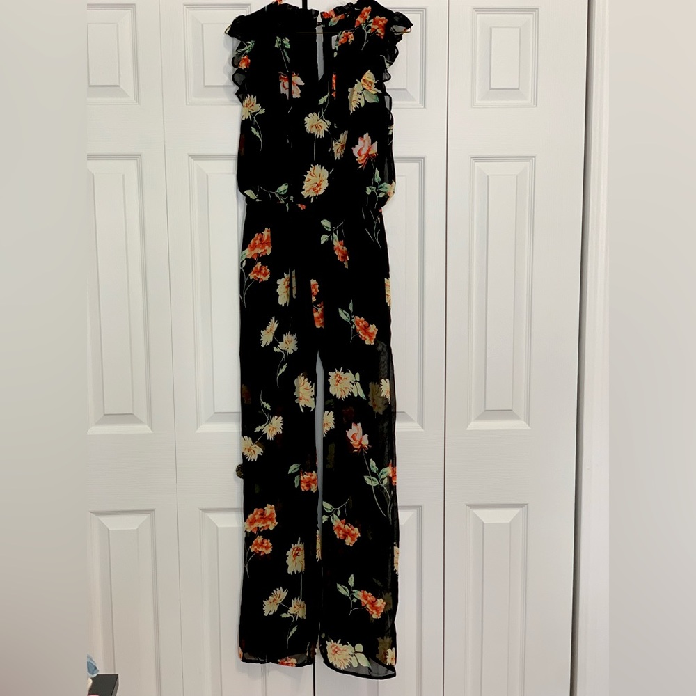 Sienna Sky floral long jumpsuit/Romper